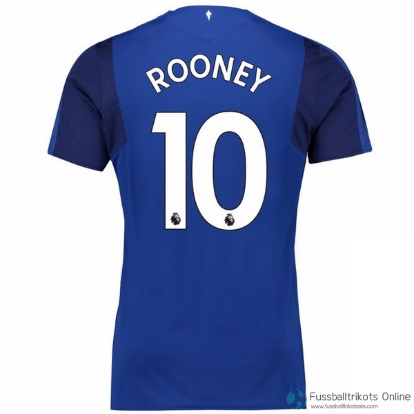 Everton Trikot Heim Rooney 2017-18 Fussballtrikots Günstig